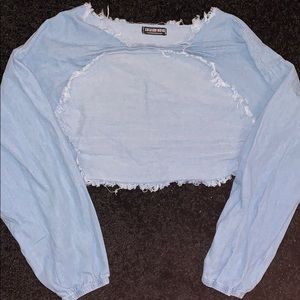 Fashion nova crop top- NWOT